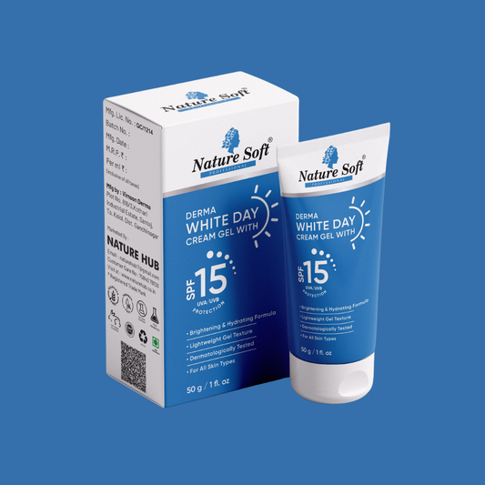 White Cream Gel with SPF