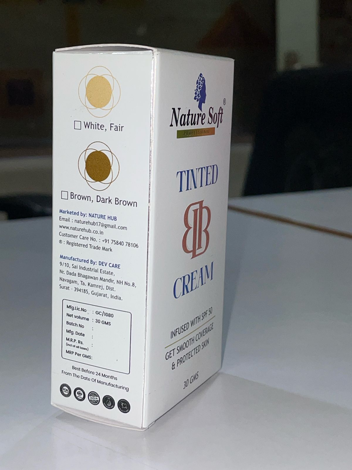 Tinted Cream with SPF 50