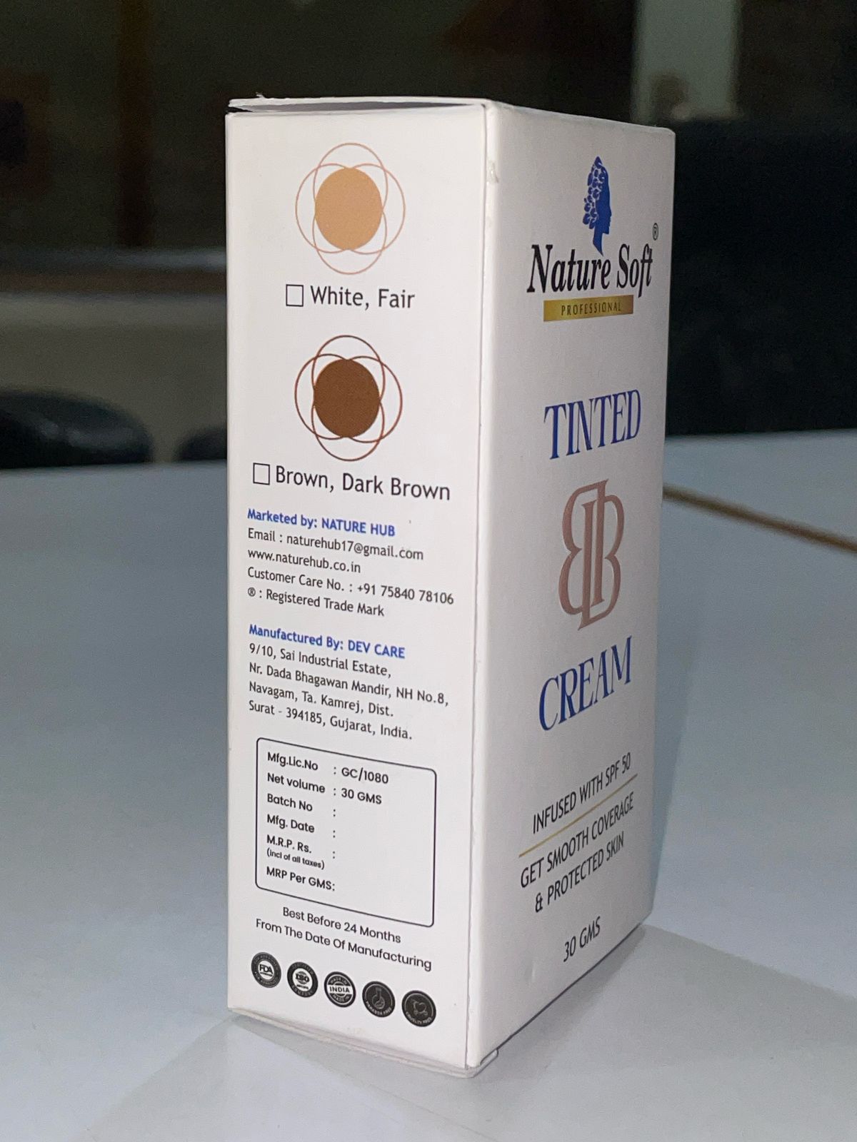 Tinted Cream with SPF 50